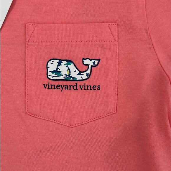VINEYARD VINES Kids Short Sleeve Whale Pocket Tee Small NWT - Picture 5 of 6